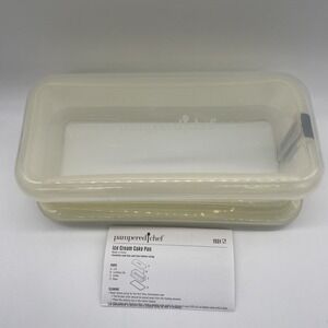 Pampered Chef Ice Cream Cake Pan 1551 Mold Discontinued +‎ Instructions